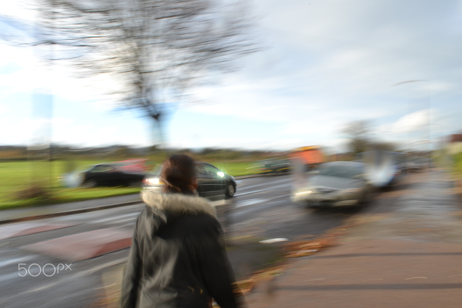 Nikon D3100 sample photo. Panning photography