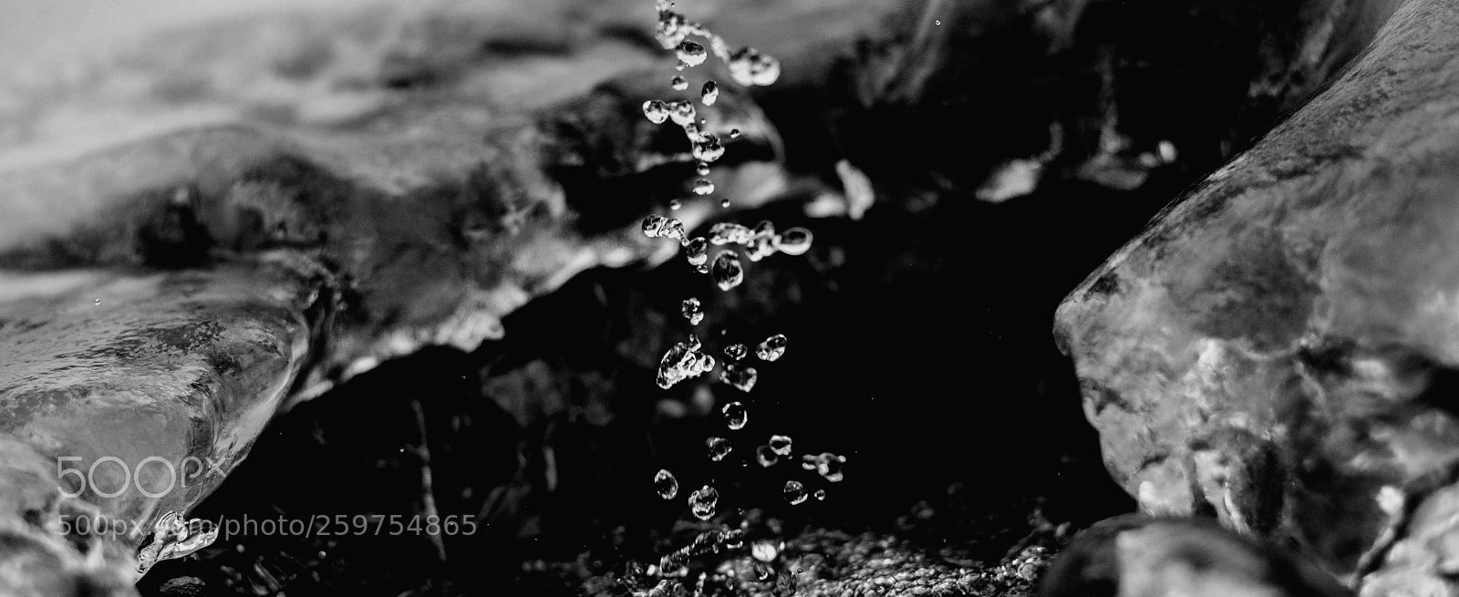 Nikon D750 sample photo. Ice and water b photography