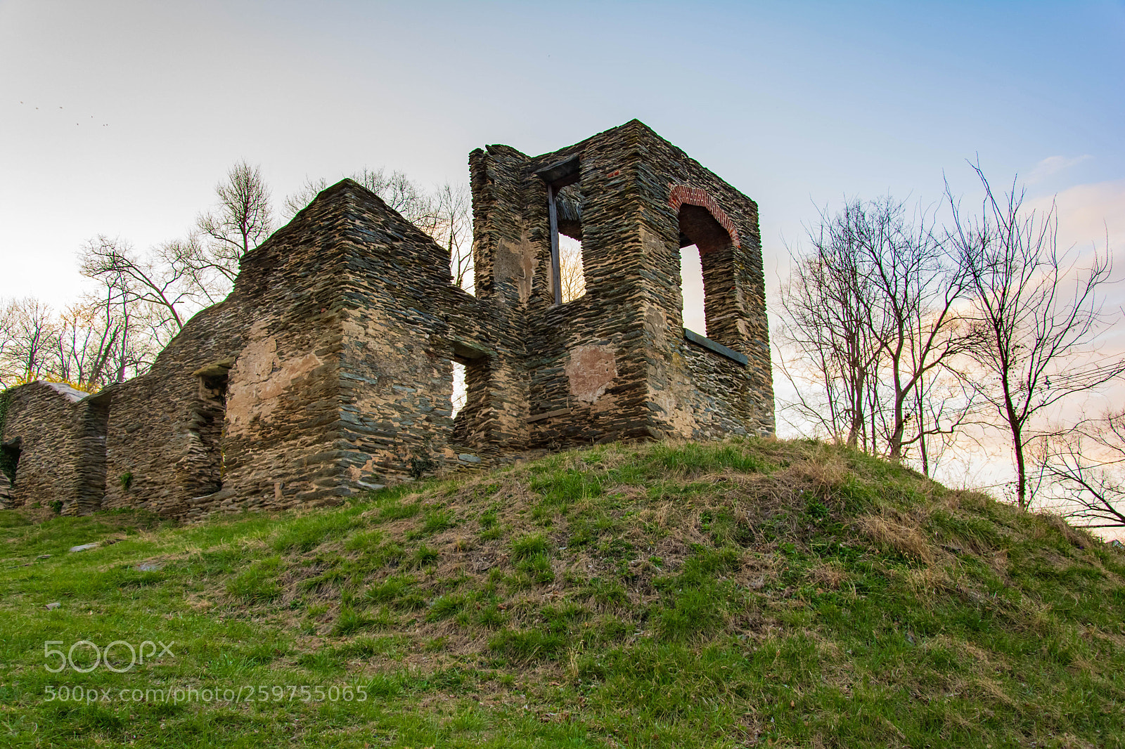 Nikon D7100 sample photo. Church ruins photography