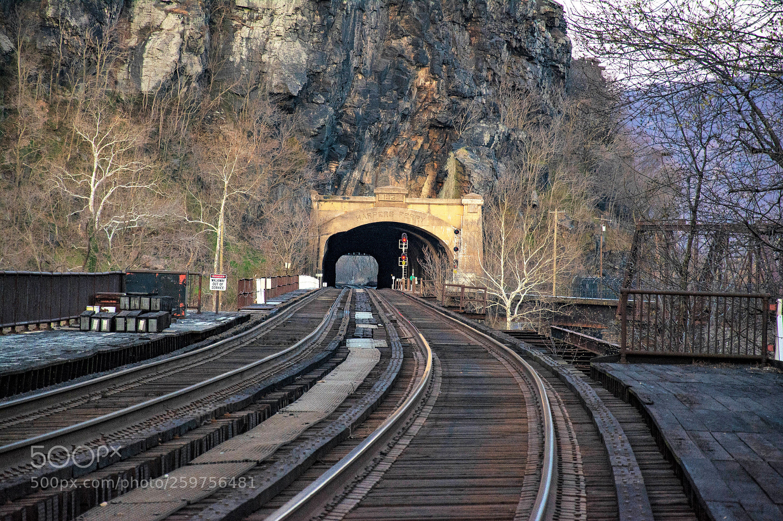 Nikon D7100 sample photo. Harpers ferry train station photography
