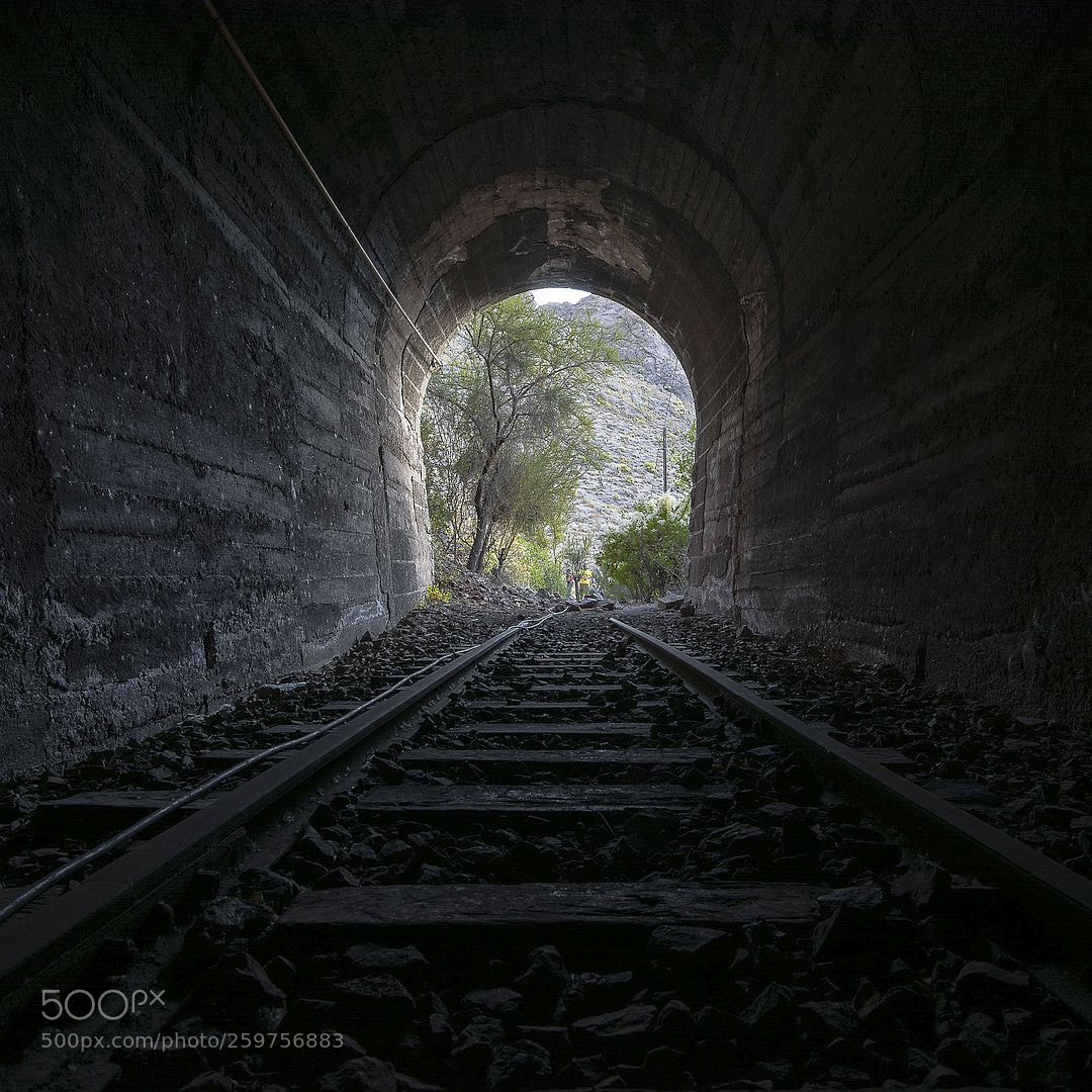 Nikon D7100 sample photo. Túnel photography