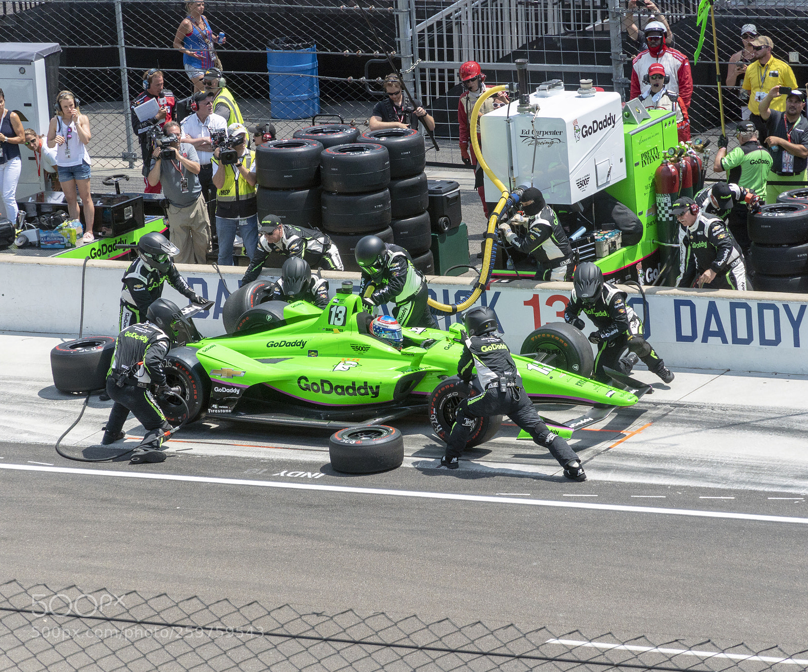 Sony a6500 sample photo. Danica patrick's last race photography