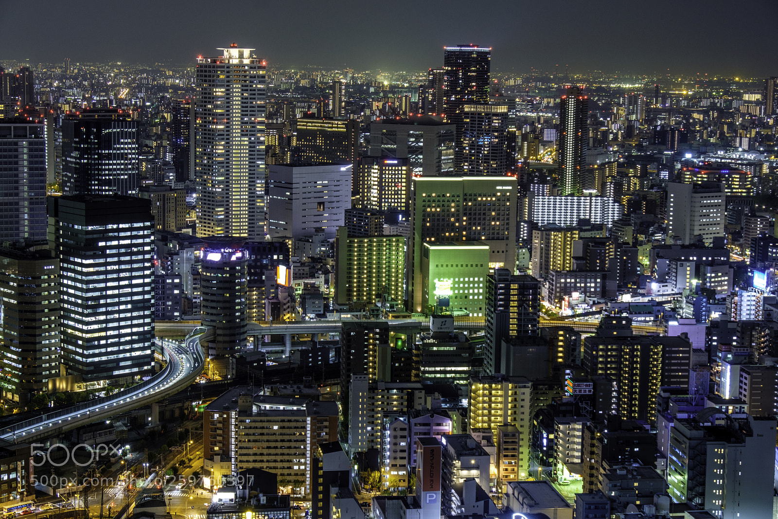 Fujifilm X-T2 sample photo. Japan-大阪夜景 photography