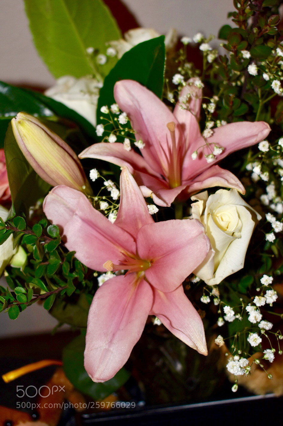 Nikon D3400 sample photo. Lilies and roses photography