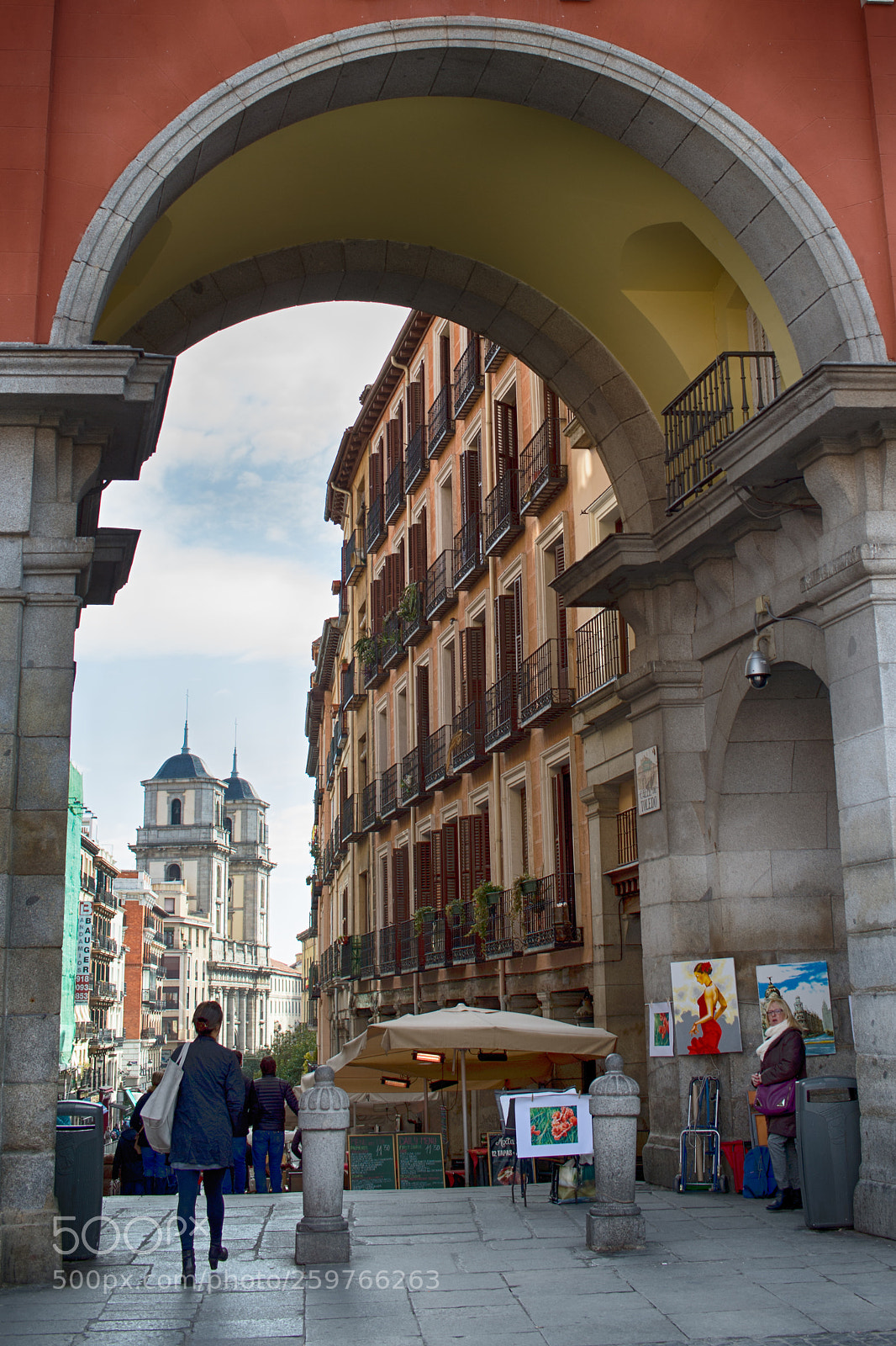 Nikon Df sample photo. Plaza mayor photography