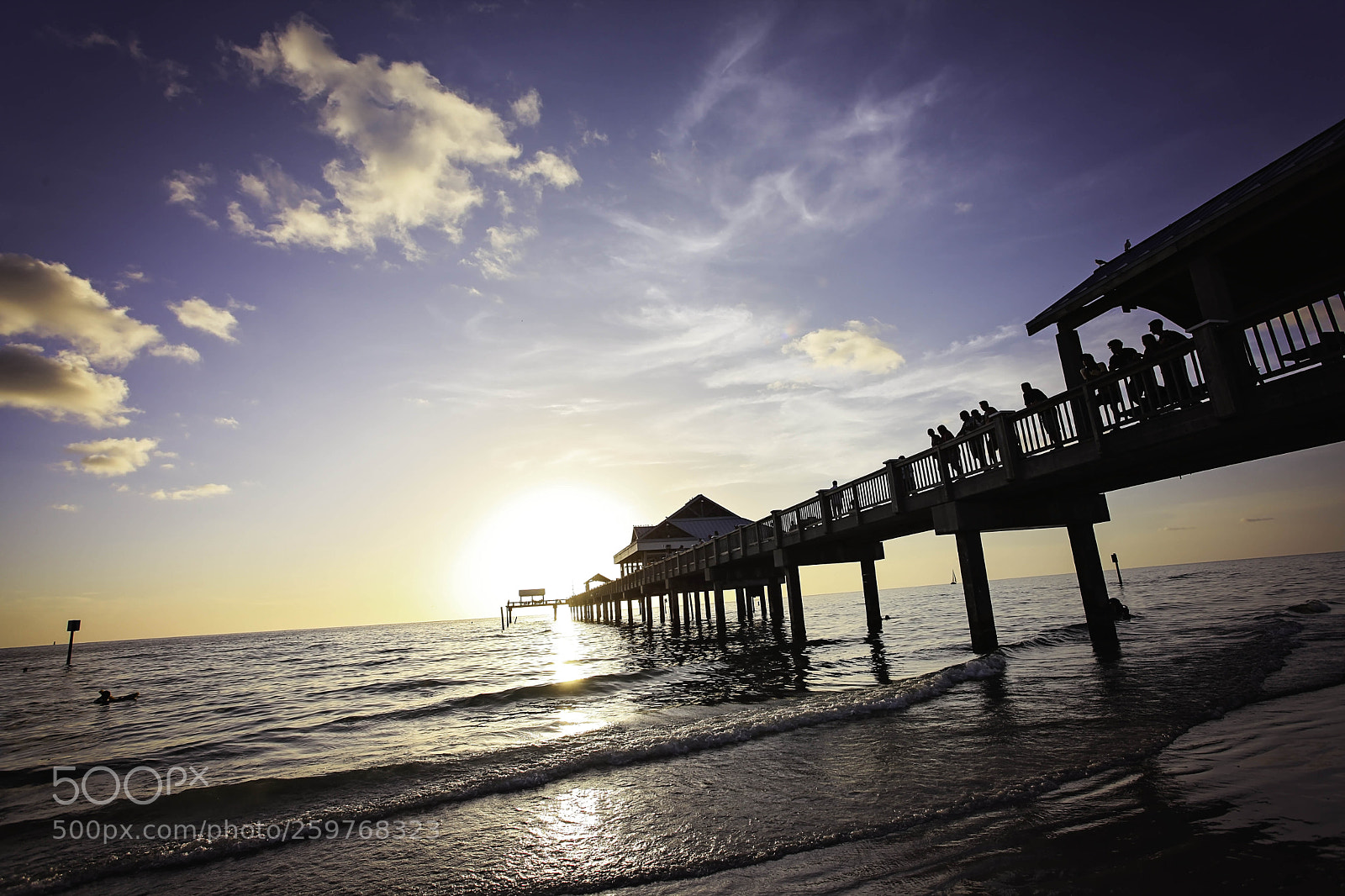 Canon EOS 5D Mark II sample photo. Sunset at the beach photography