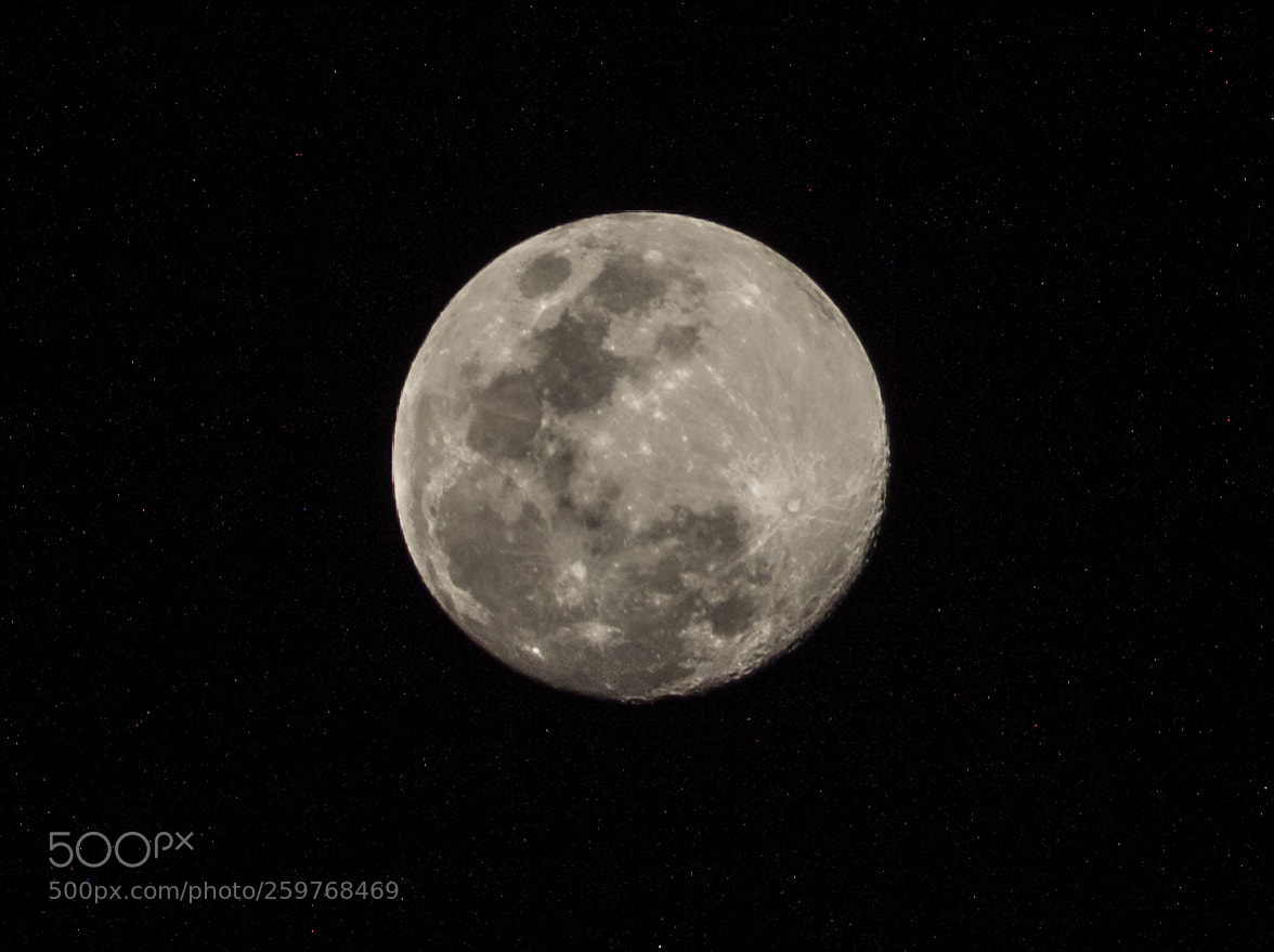 Nikon D3200 sample photo. Moon portovelo ecuador photography