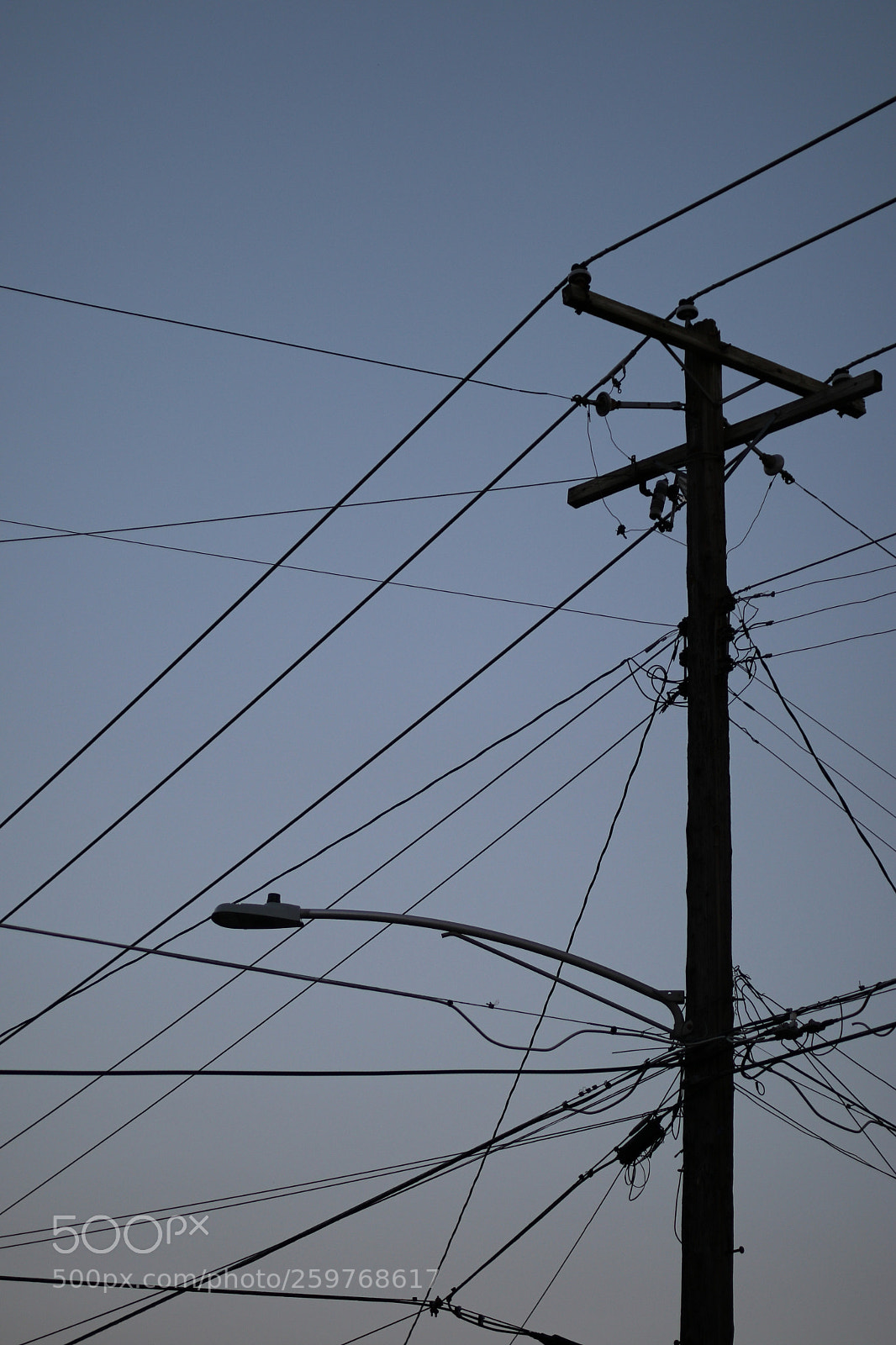 Canon EOS 80D sample photo. Wires photography