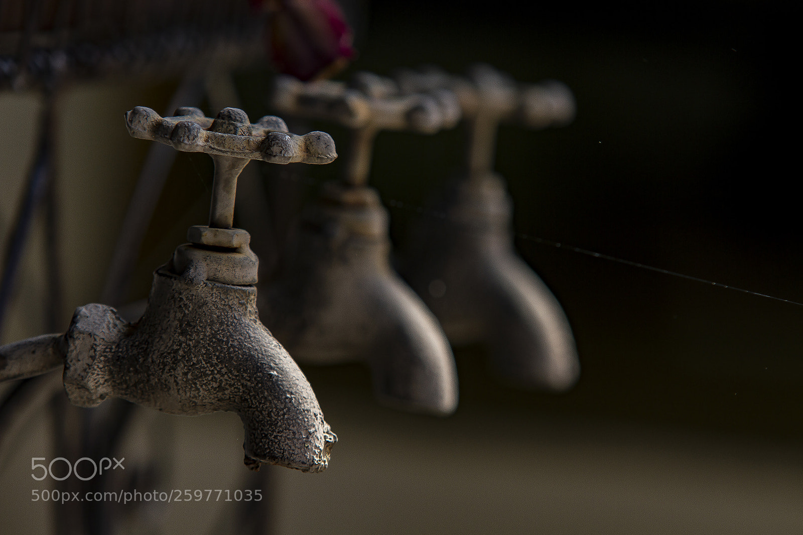 Canon EOS 7D sample photo. Three faucets photography