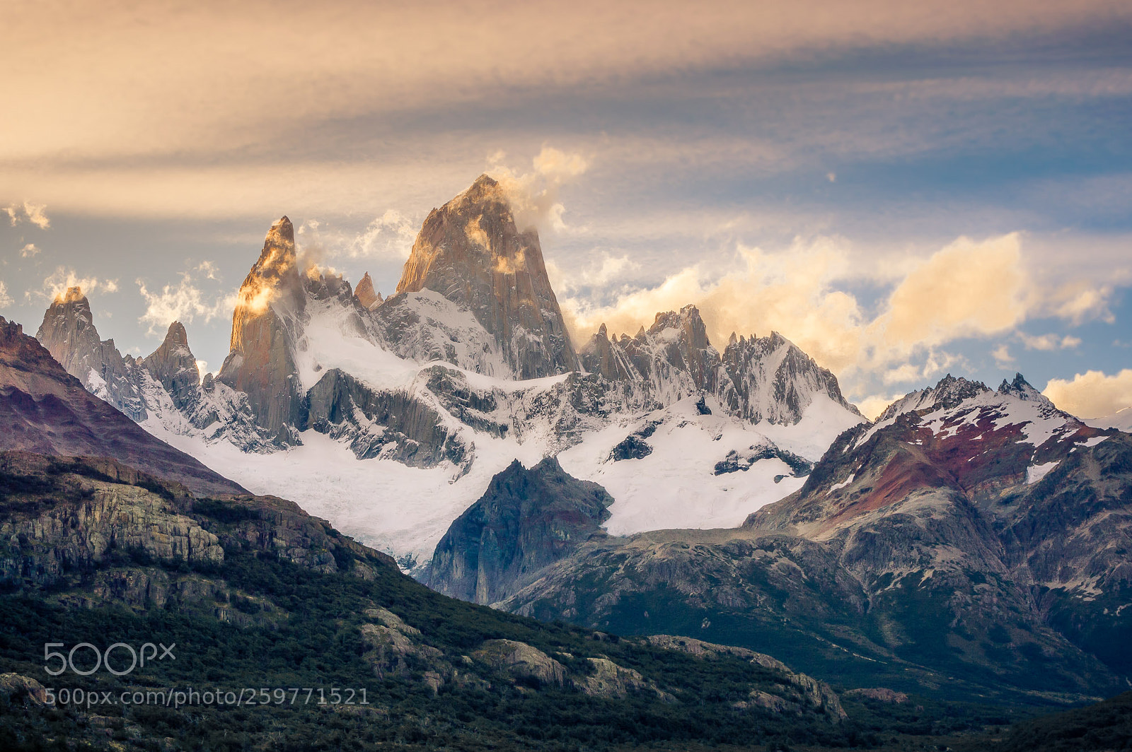 Nikon D3200 sample photo. Fitz roy photography