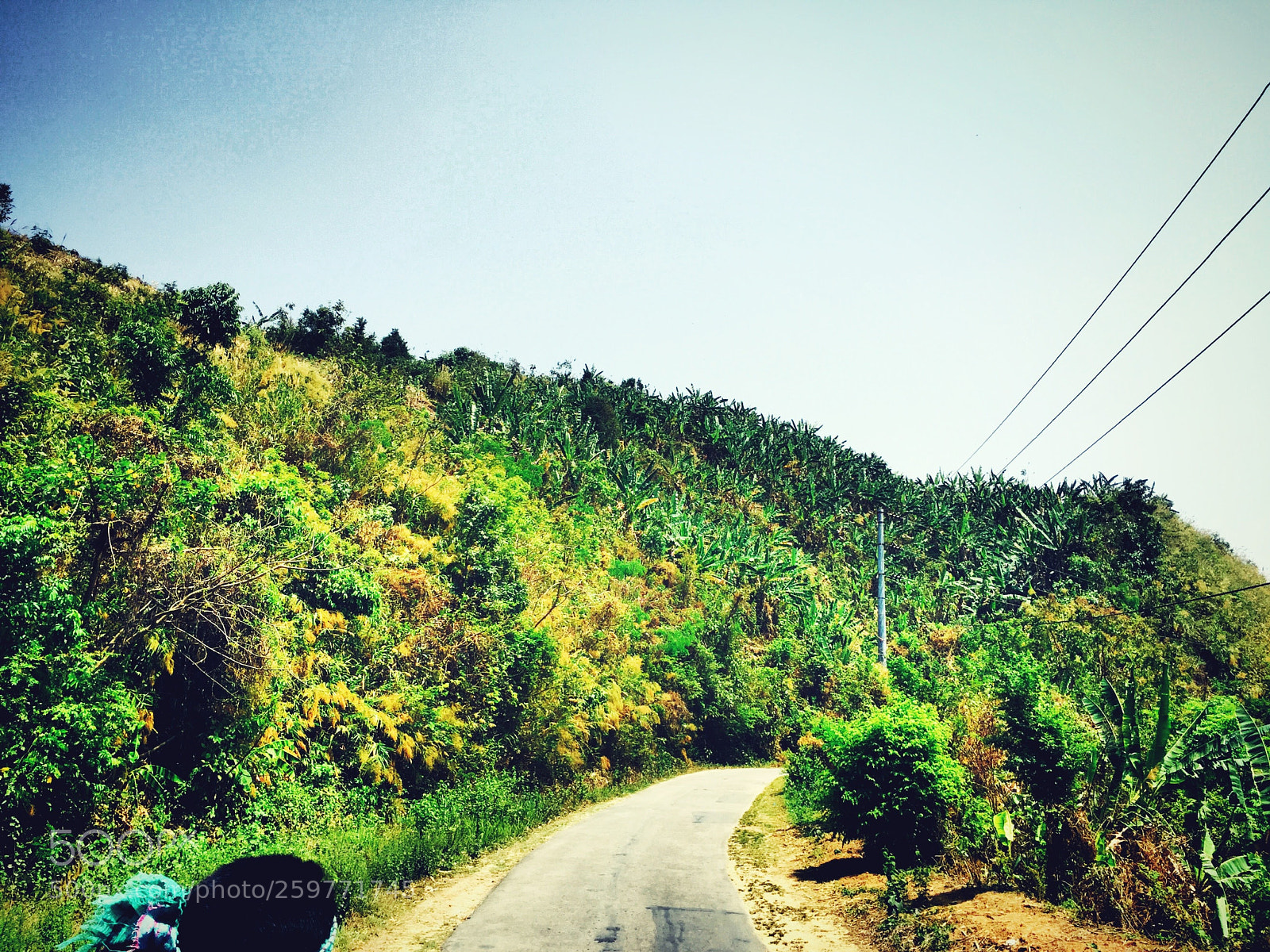 Apple iPhone 6 sample photo. Hill in up photography