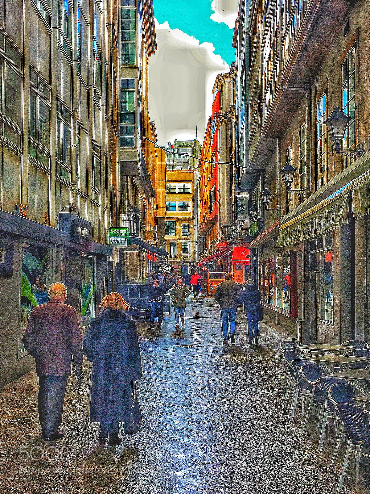 Apple iPhone 6 sample photo. Calle de los vinos photography