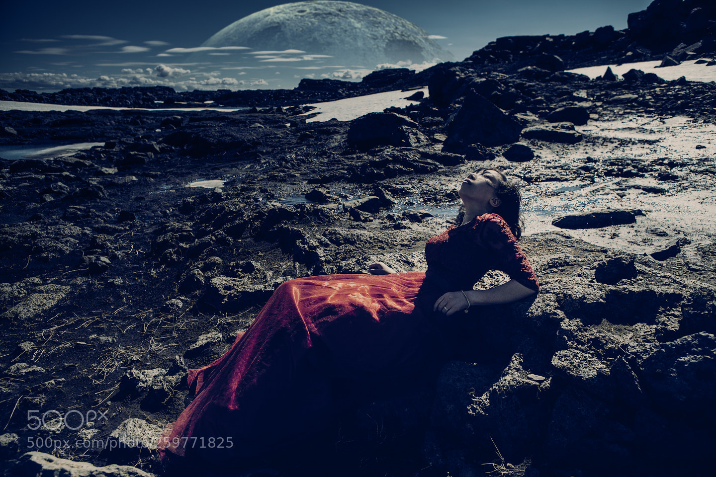 Canon EOS 5D Mark II sample photo. Moonrise photography