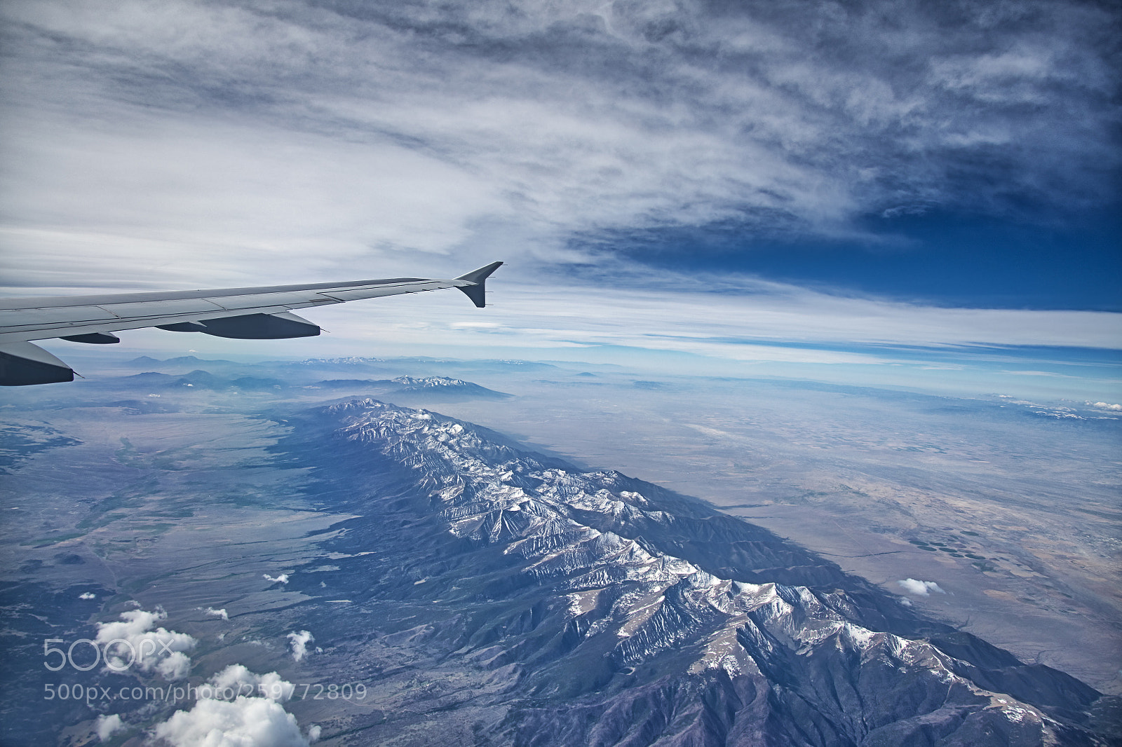 Nikon D850 sample photo. Descending over the blue photography