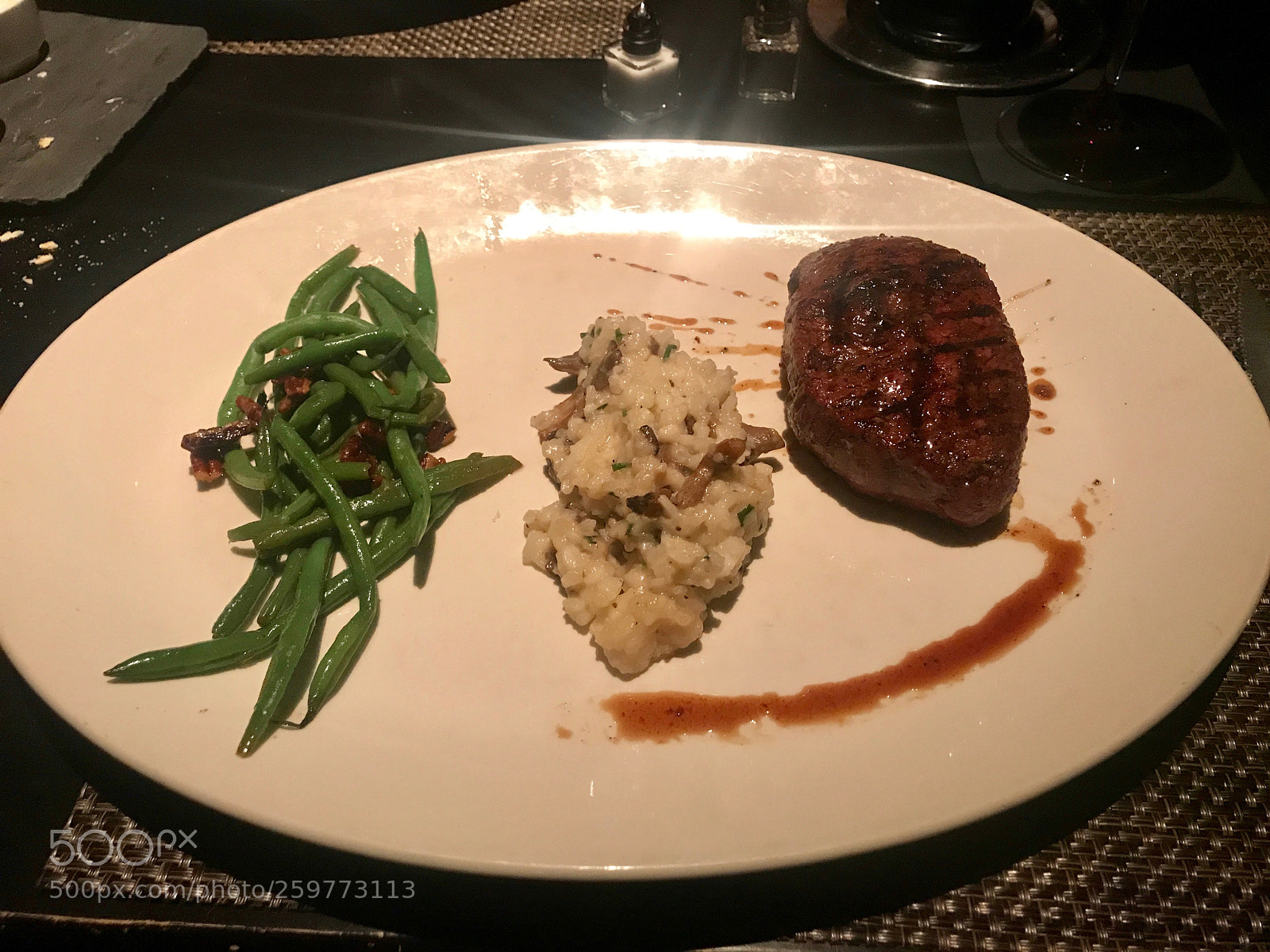 Apple iPhone 7 sample photo. Steakhouse photography