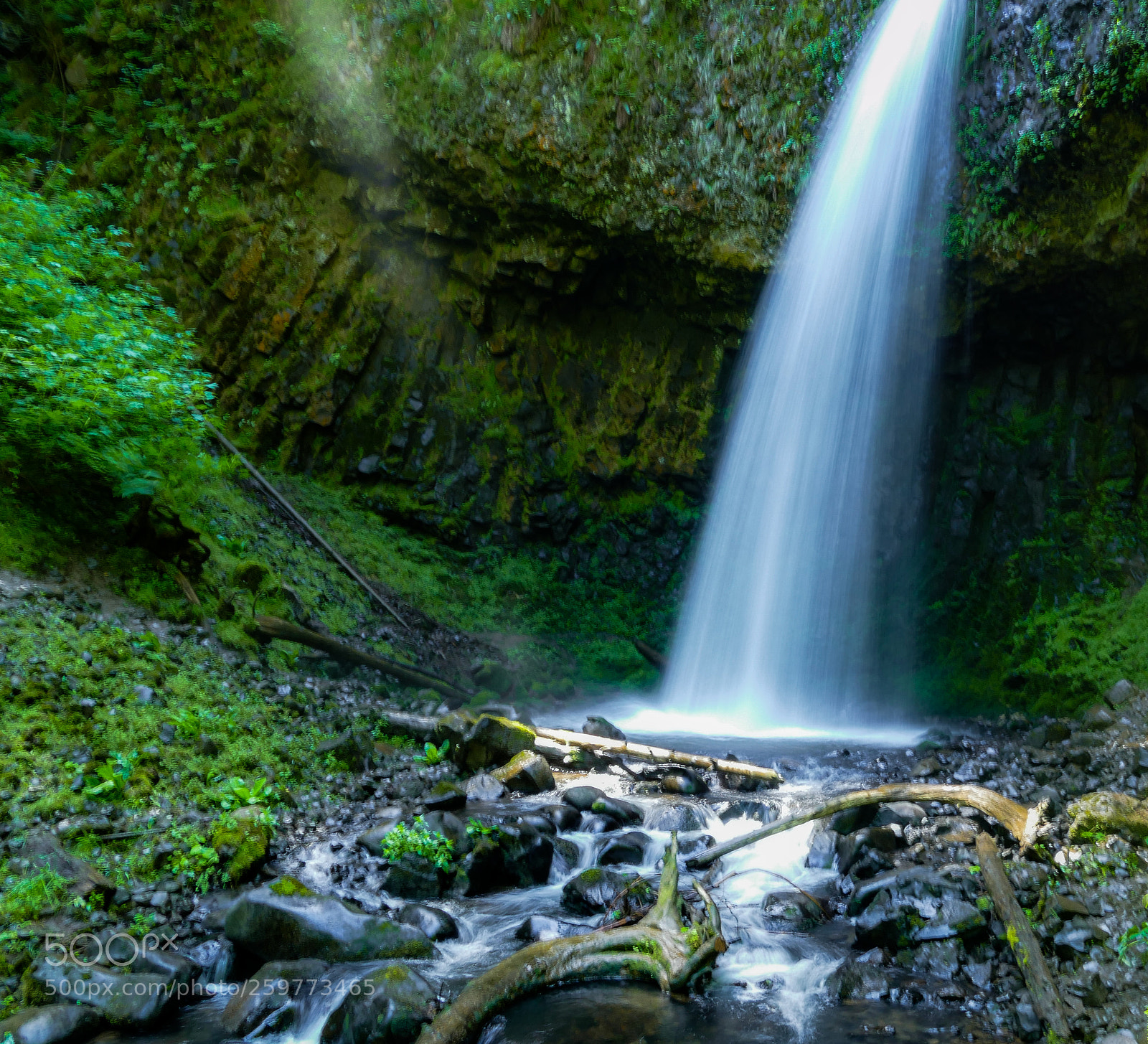 Panasonic Lumix DMC-FZ1000 sample photo. Latourell falls, oregon photography