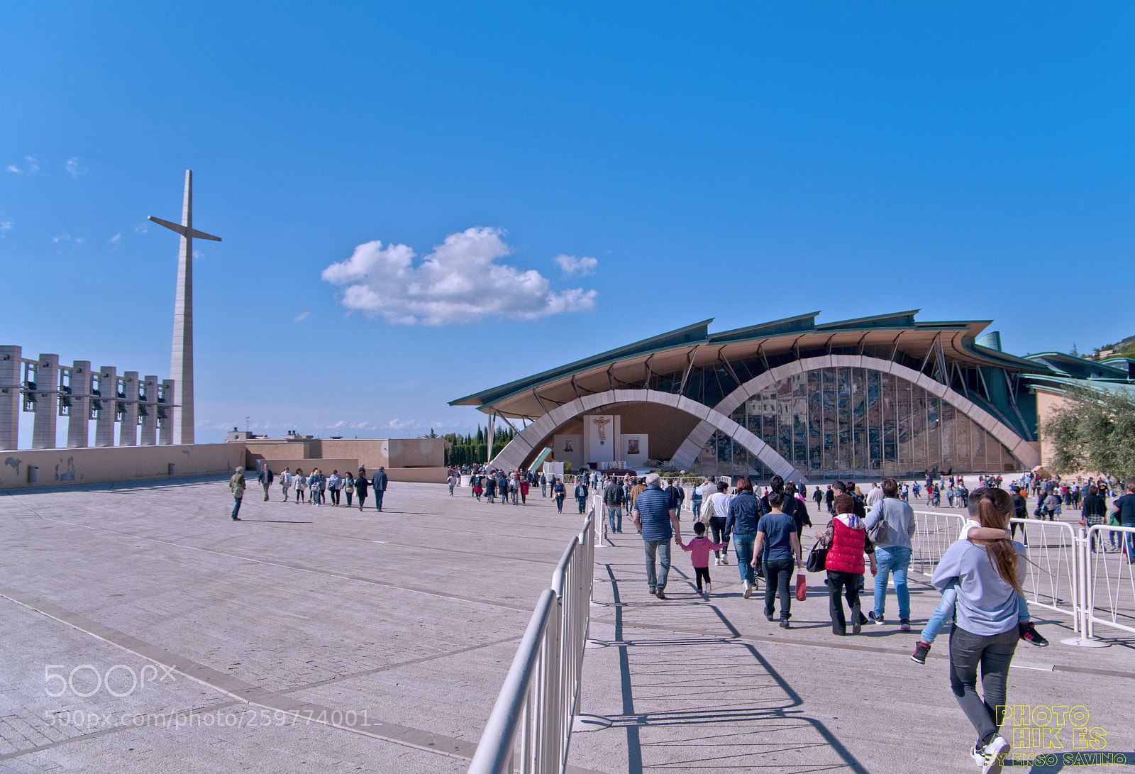 Nikon D300 sample photo. San pio  church photography