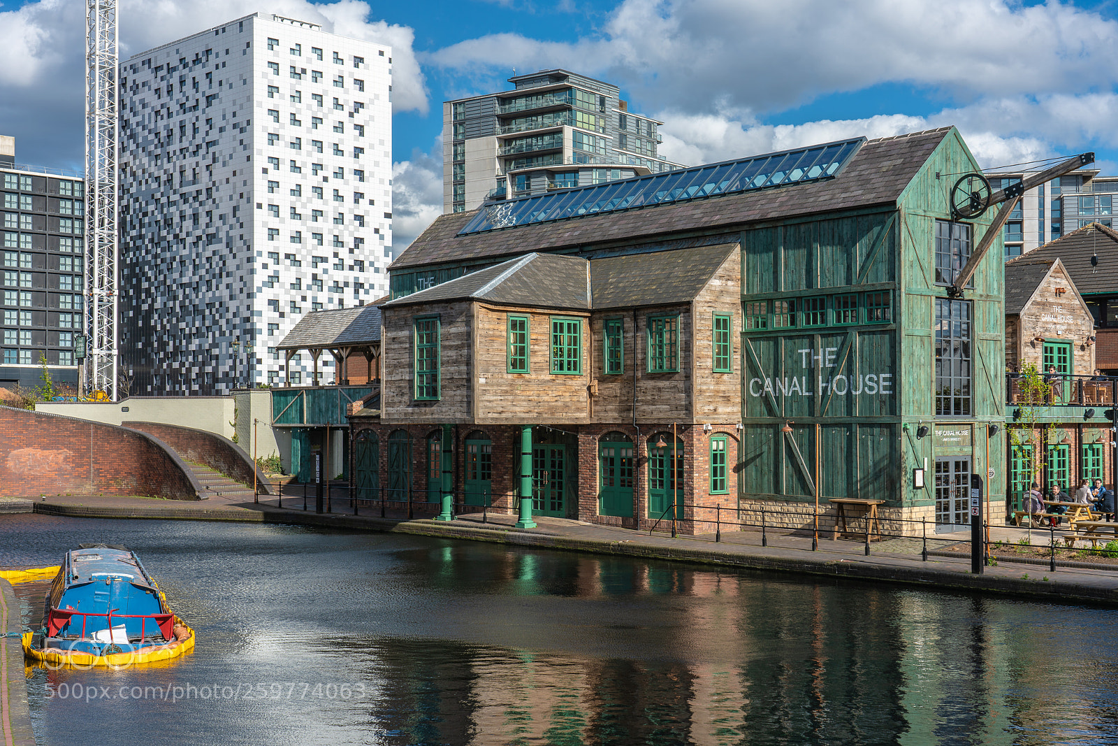 Sony a7R II sample photo. Canal house with sunken photography