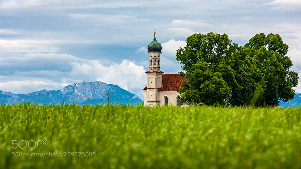 Canon EOS 40D sample photo. St. andreas in bavaria photography