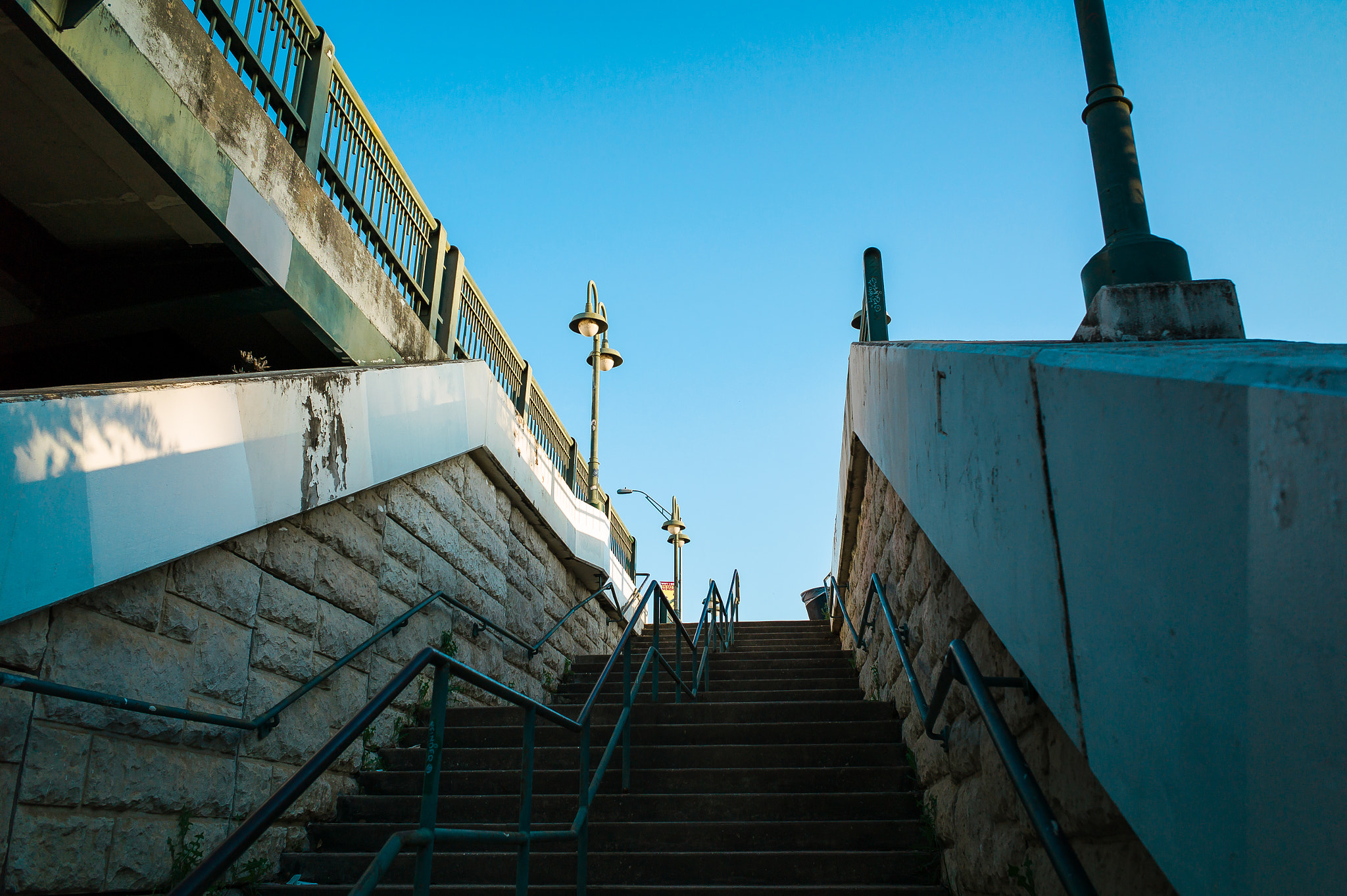 Leica M9 sample photo. Stairs photography