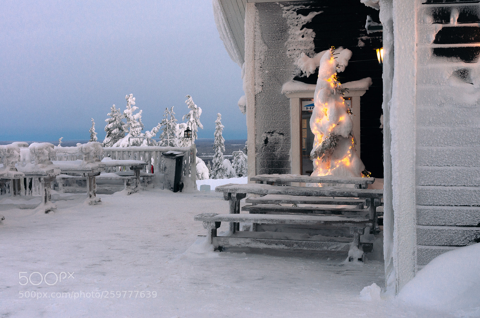 Pentax K-5 sample photo. Ski cafe photography