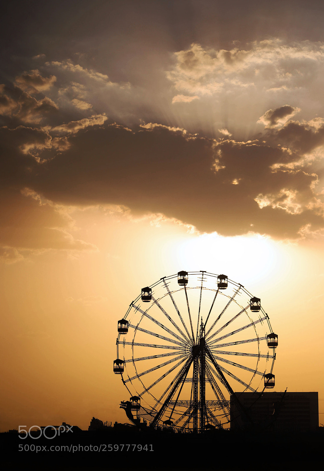 Canon EOS 6D Mark II sample photo. Ferris wheel photography
