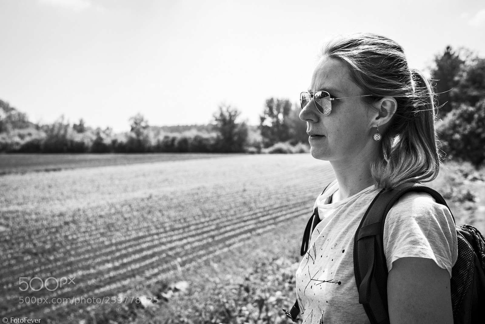 Sony a7R III sample photo. Looking over the fields photography