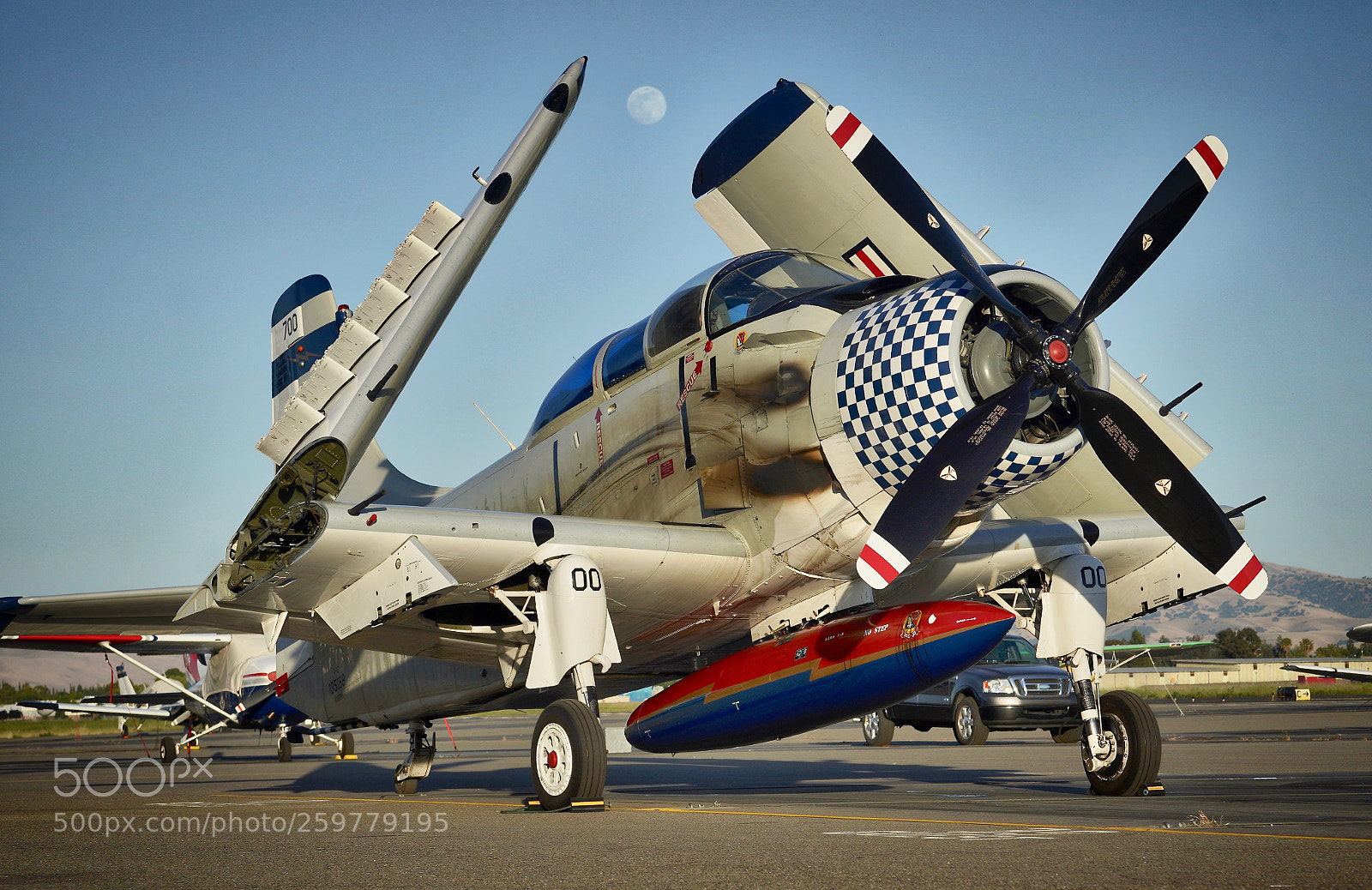 Sony a7R III sample photo. 1955 douglas ea-1e skyraider photography