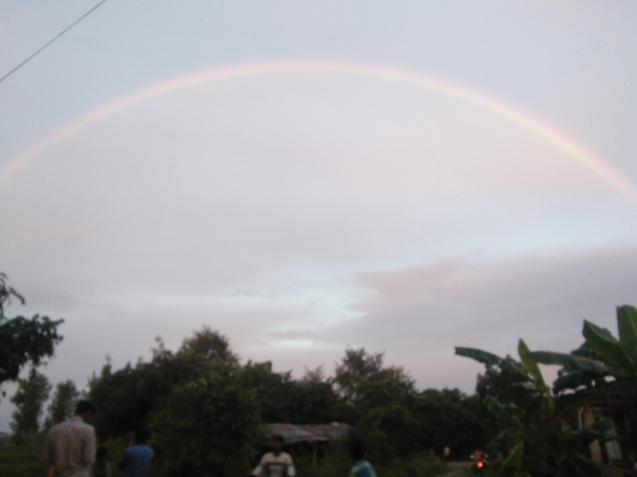 OPPO A33f sample photo. Rainbow🌈 photography