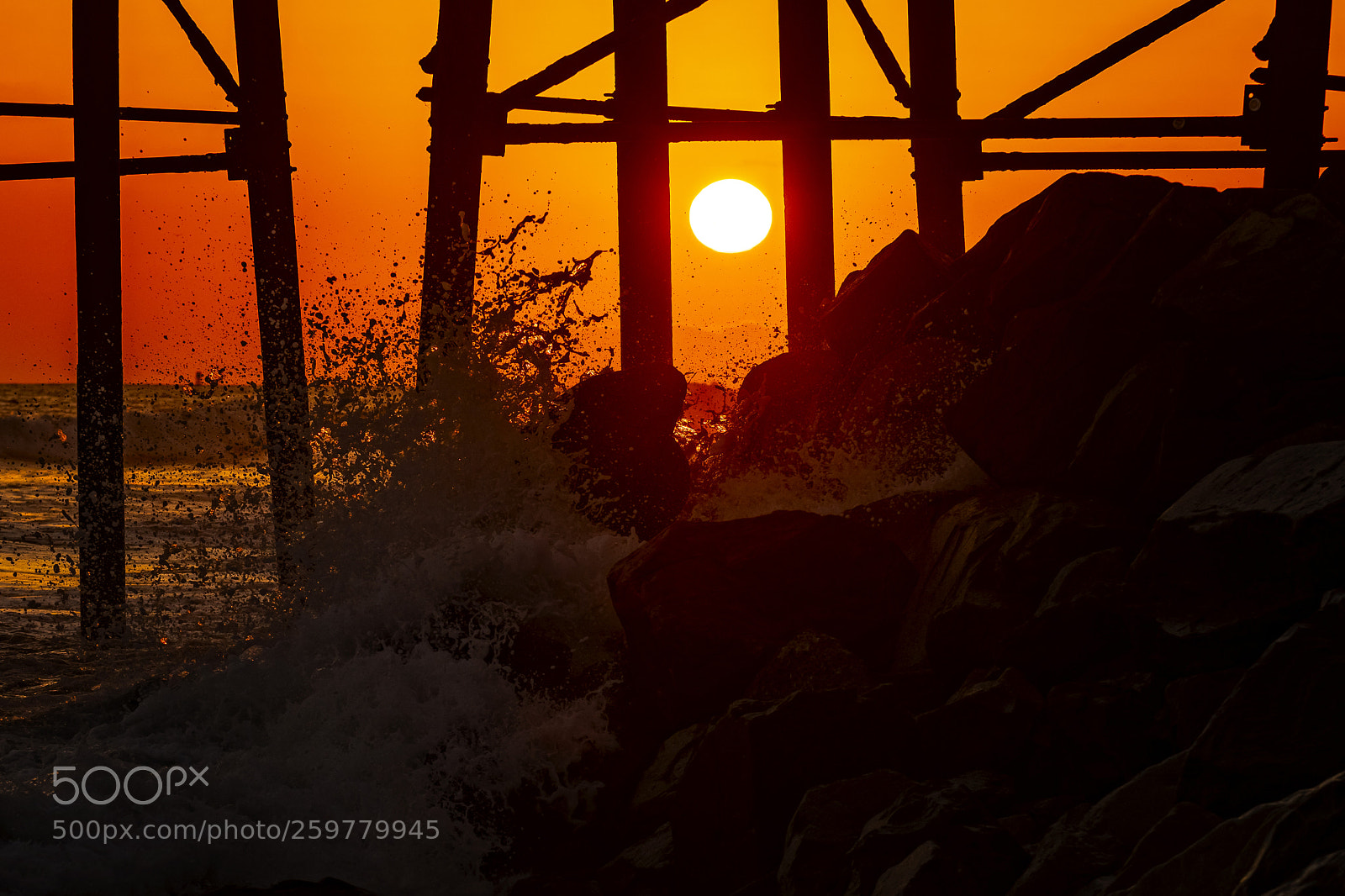 Nikon D500 sample photo. Waves crash at the photography