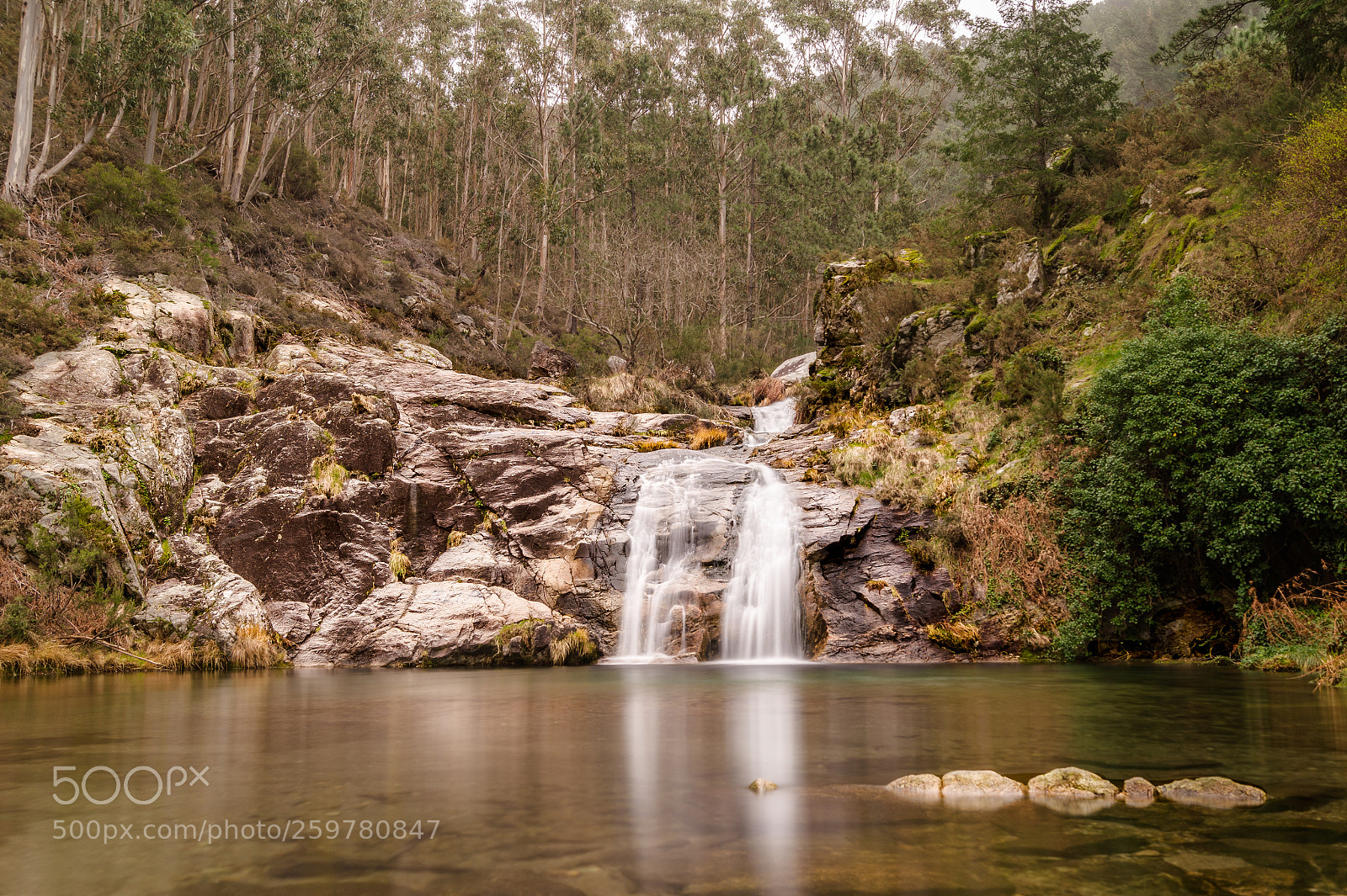 Sony SLT-A58 sample photo. Mougás, waterfall photography