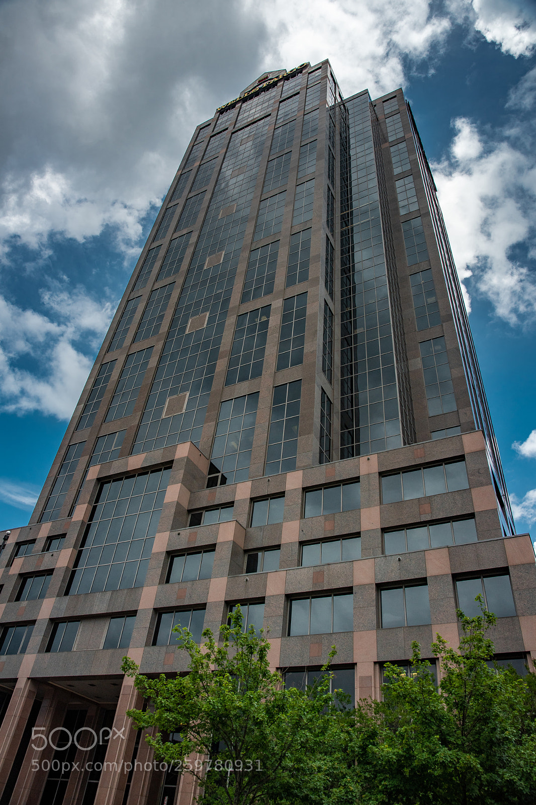 Nikon D750 sample photo. Backlit building photography