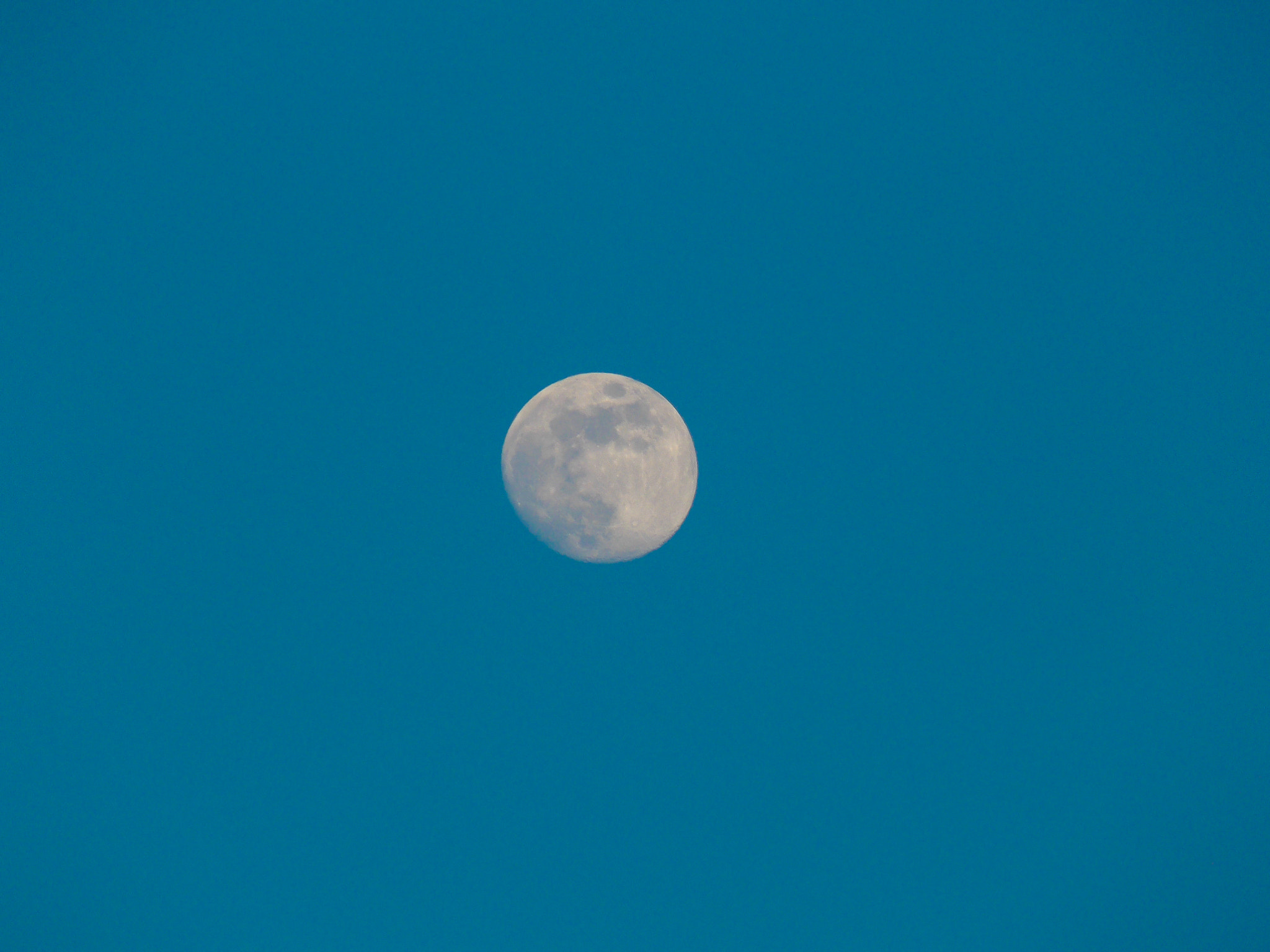 Nikon COOLPIX L320 sample photo. Full moon photography