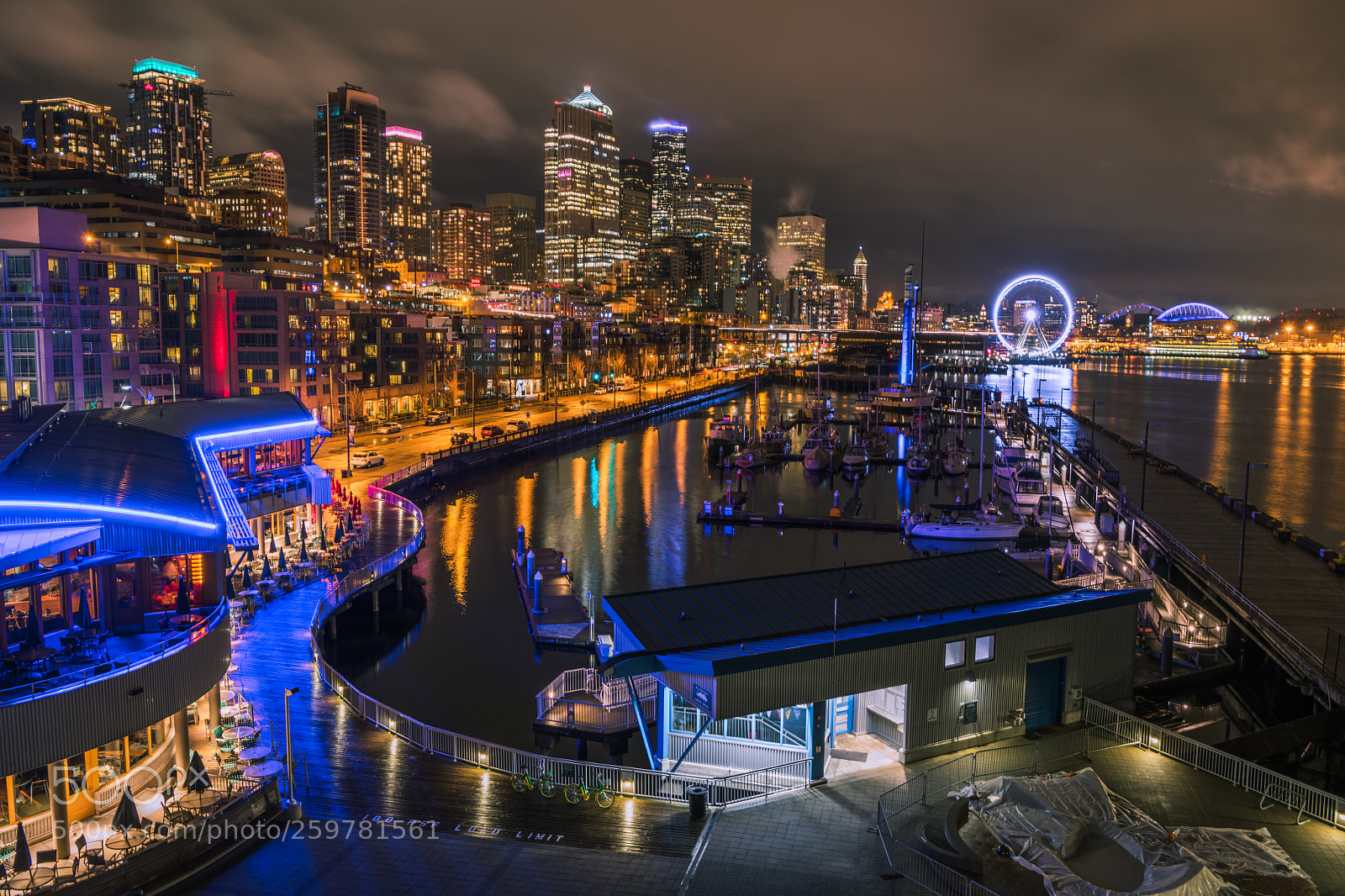 Nikon D850 sample photo. Waterfront and great wheel photography