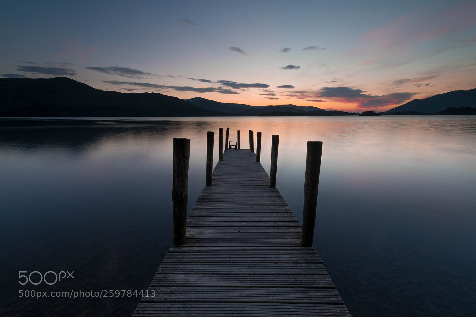 Nikon D5 sample photo. Derwent water sunset photography