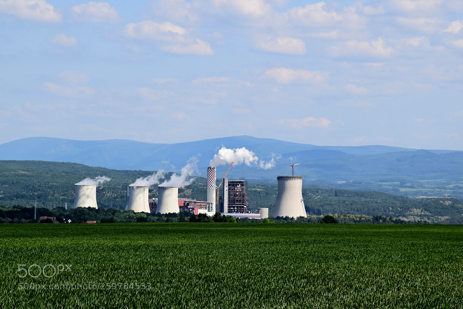 Nikon D5300 sample photo. Power plant turow photography