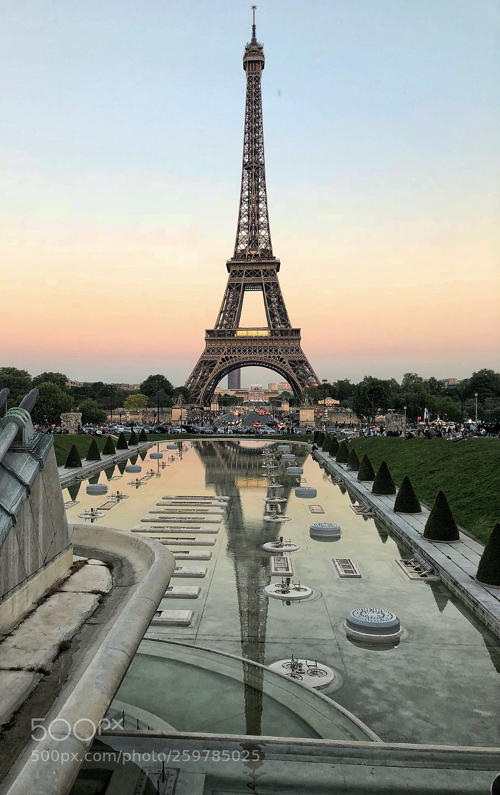 Apple iPhone X sample photo. Good evening paris  photography