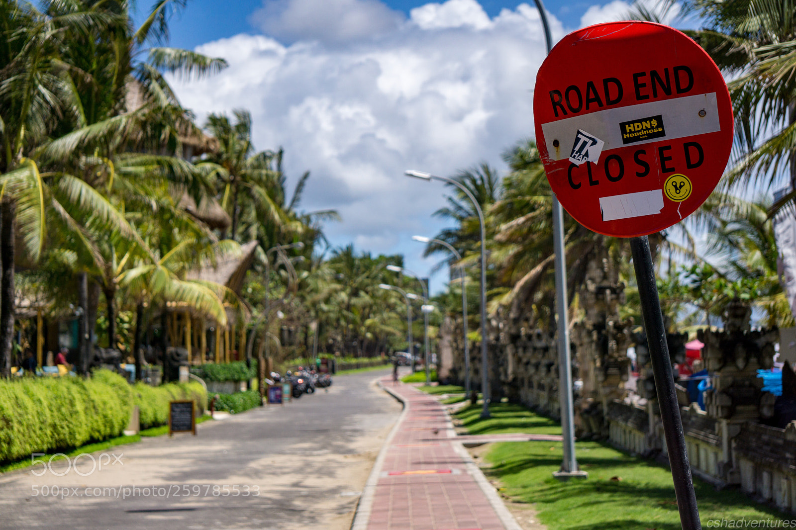 Sony a6000 sample photo. Road ends in paradise photography