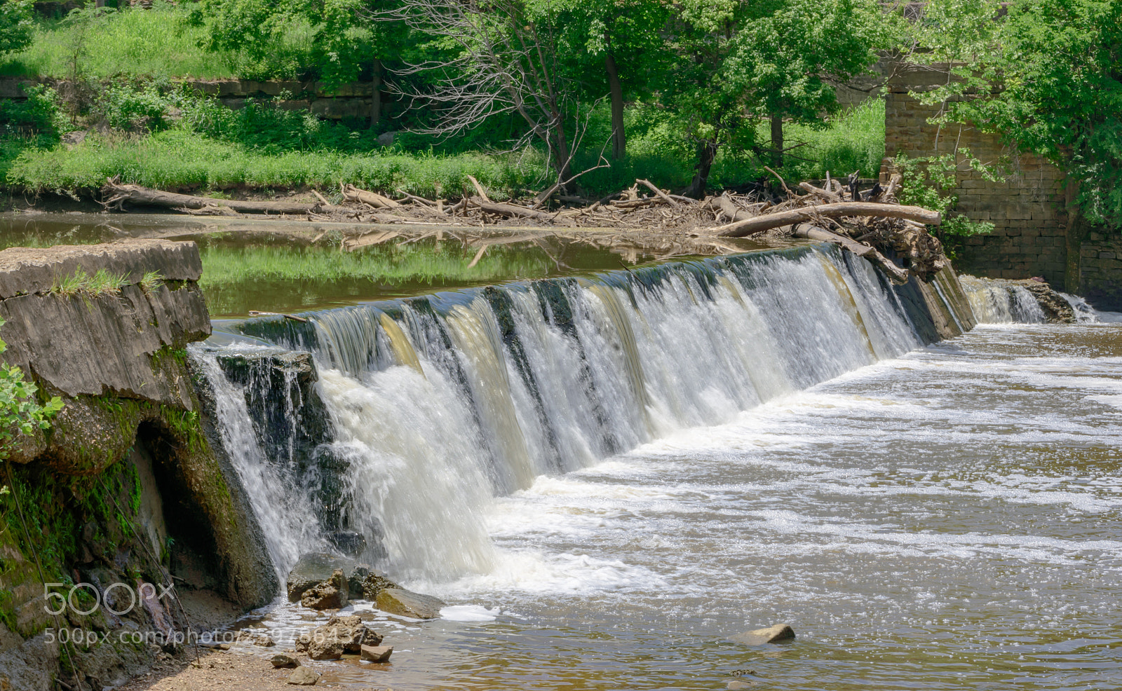 Nikon D3400 sample photo. Caplinger mills waterfall photography