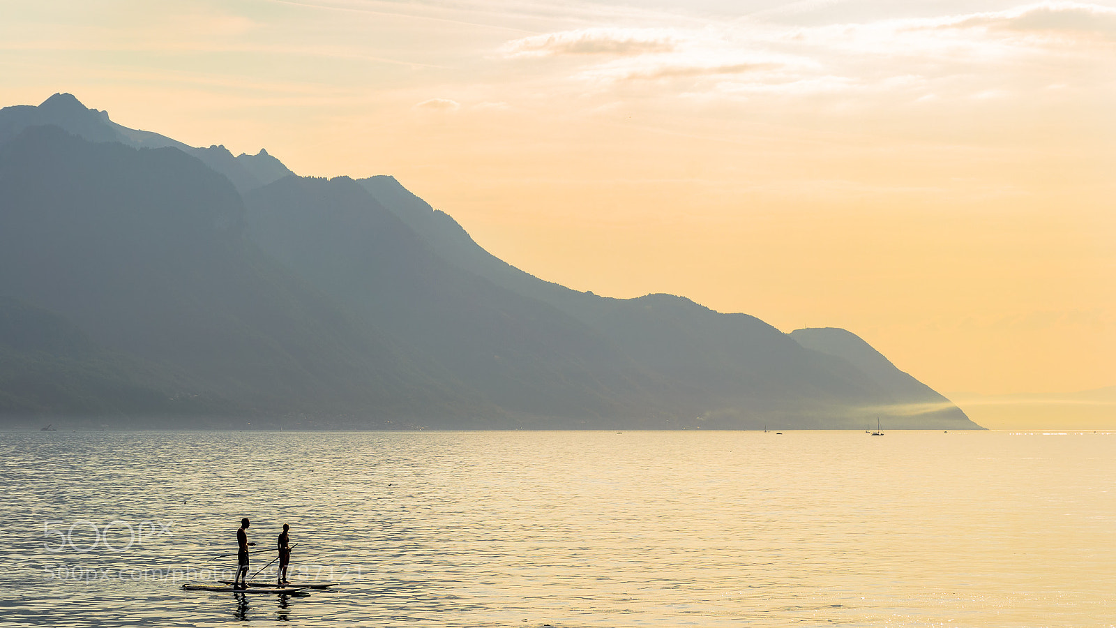Nikon D3100 sample photo. Hazy montreux photography