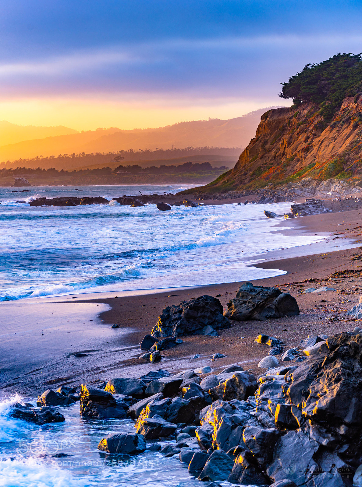 Sony a7 II sample photo. Sunset at the far photography
