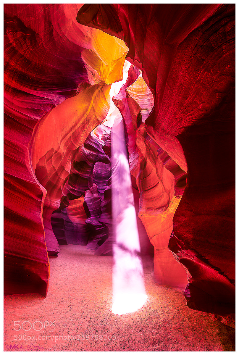 Nikon D850 sample photo. Upper antelope canyon slot photography