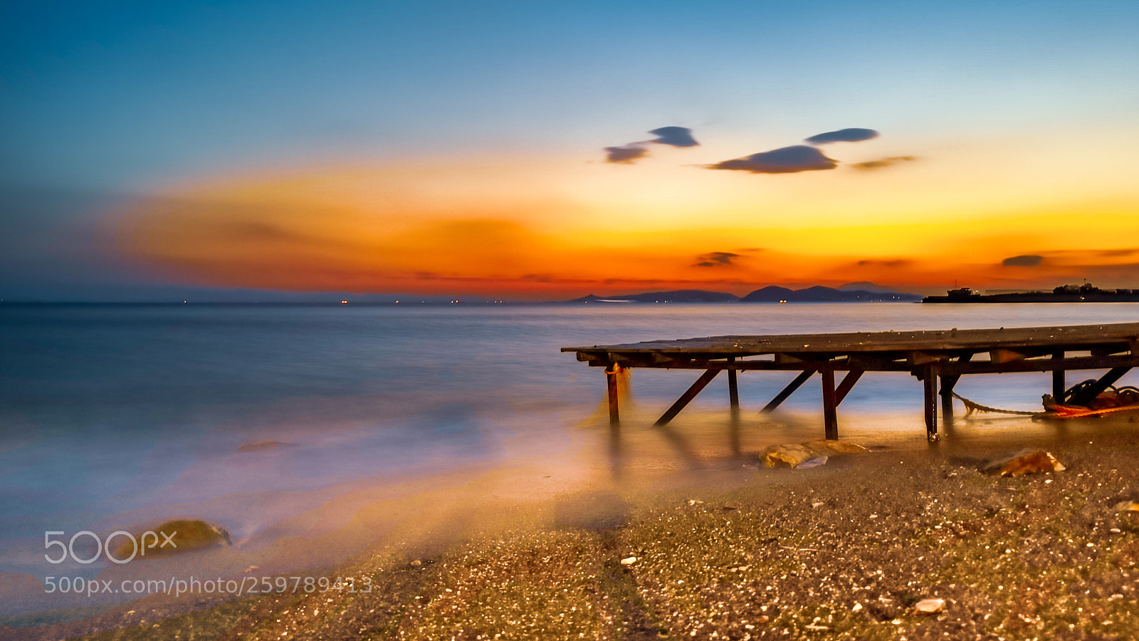 HUAWEI CLT-L29 sample photo. Long exposure sunset photography