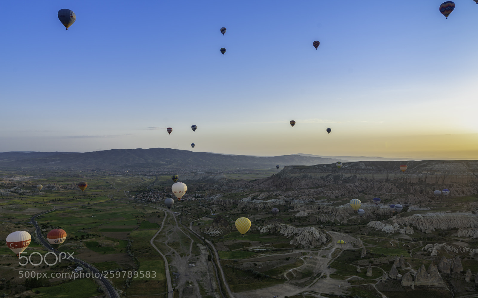 Nikon D800E sample photo. Cappadocia's aerian dance photography