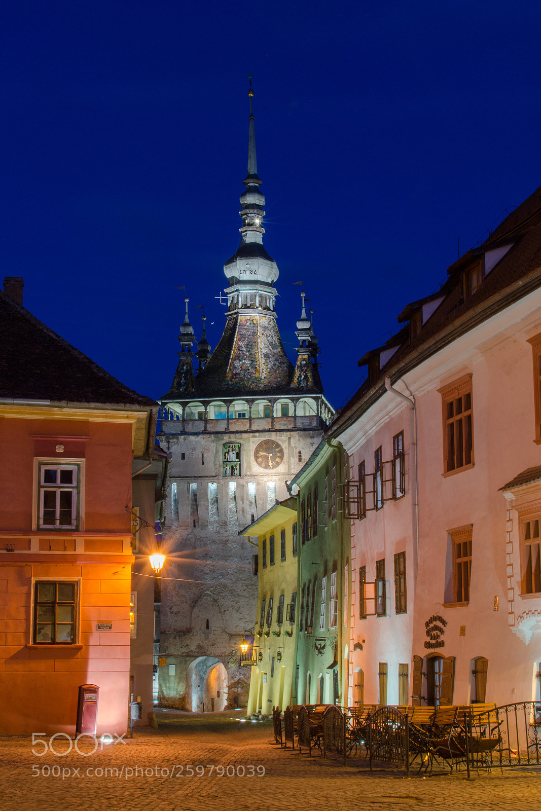 Nikon D5100 sample photo. Sighișoara clock tower 2 photography
