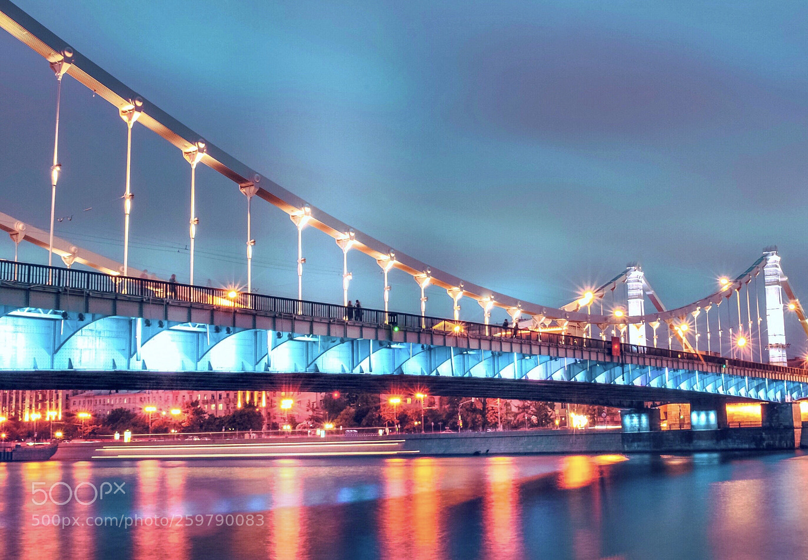 Nikon D3000 sample photo. Crimean bridge photography