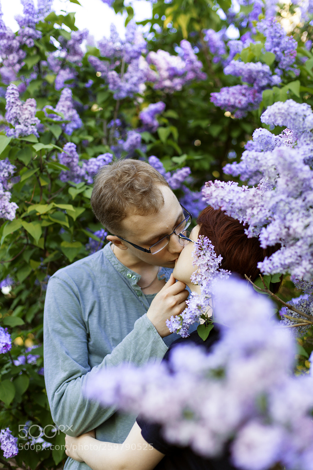 Canon EOS 5D Mark II sample photo. Seals and lilacs photography