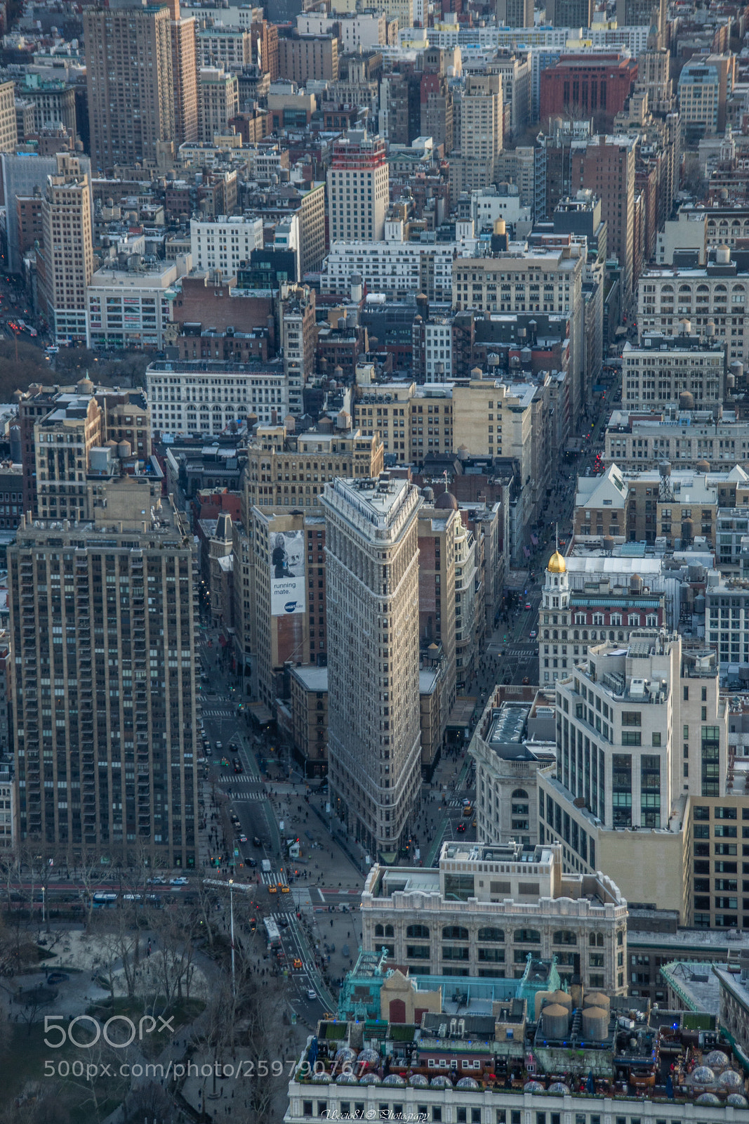 Sony SLT-A68 sample photo. Flatiron building view- empire photography