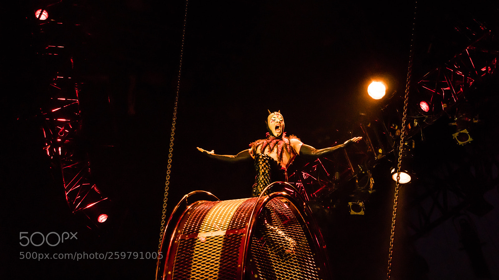 Sony a6300 sample photo. Kooza cirque du soleil photography