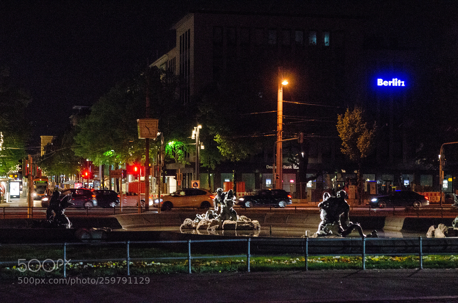 Nikon D7000 sample photo. Manhaim at night photography